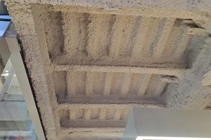 mortero proyectado ignífugo